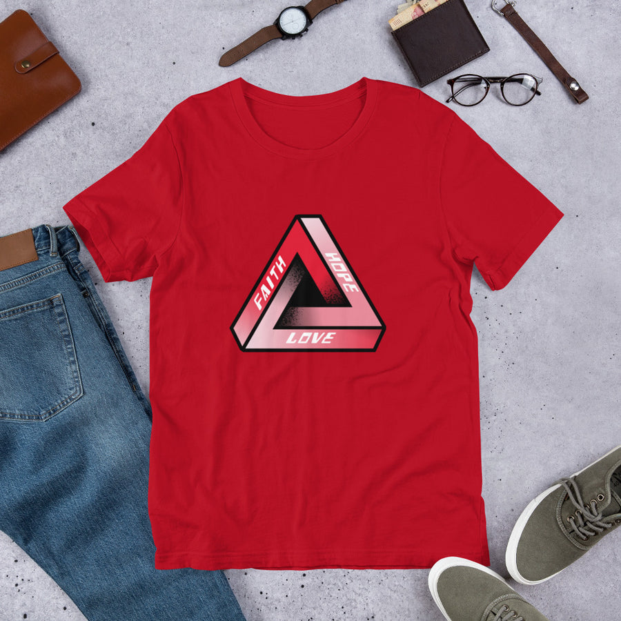 Faith Hope Love - Short-Sleeve Unisex T-Shirt