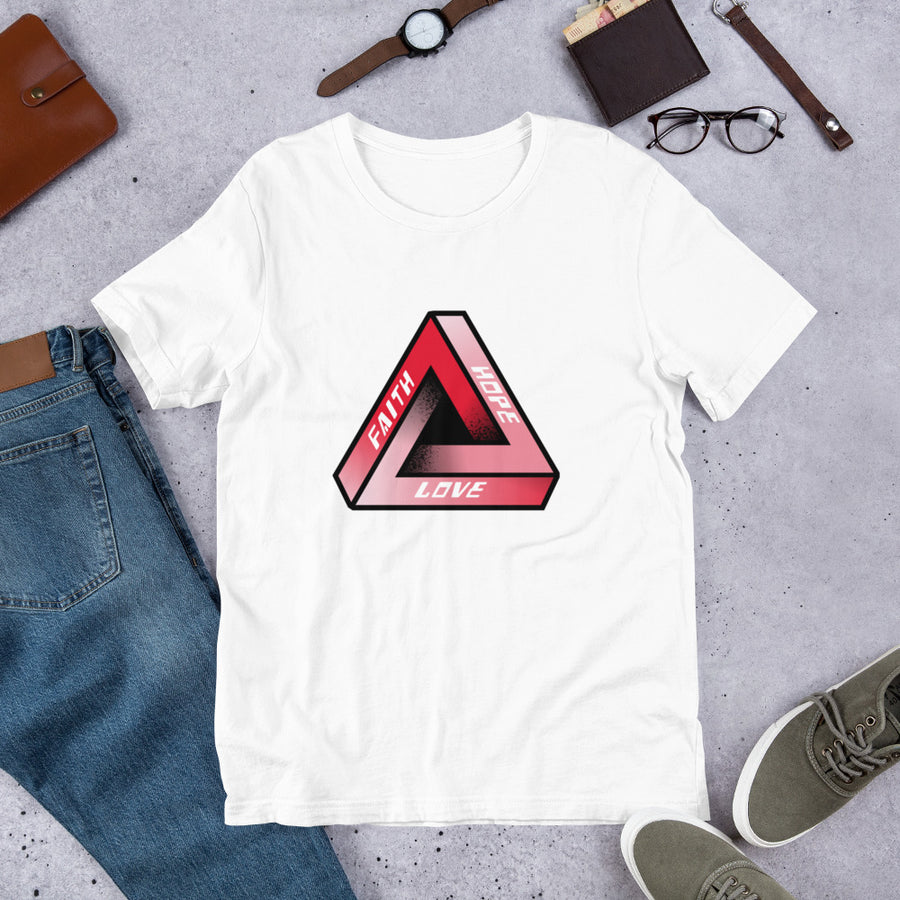 Faith Hope Love - Short-Sleeve Unisex T-Shirt