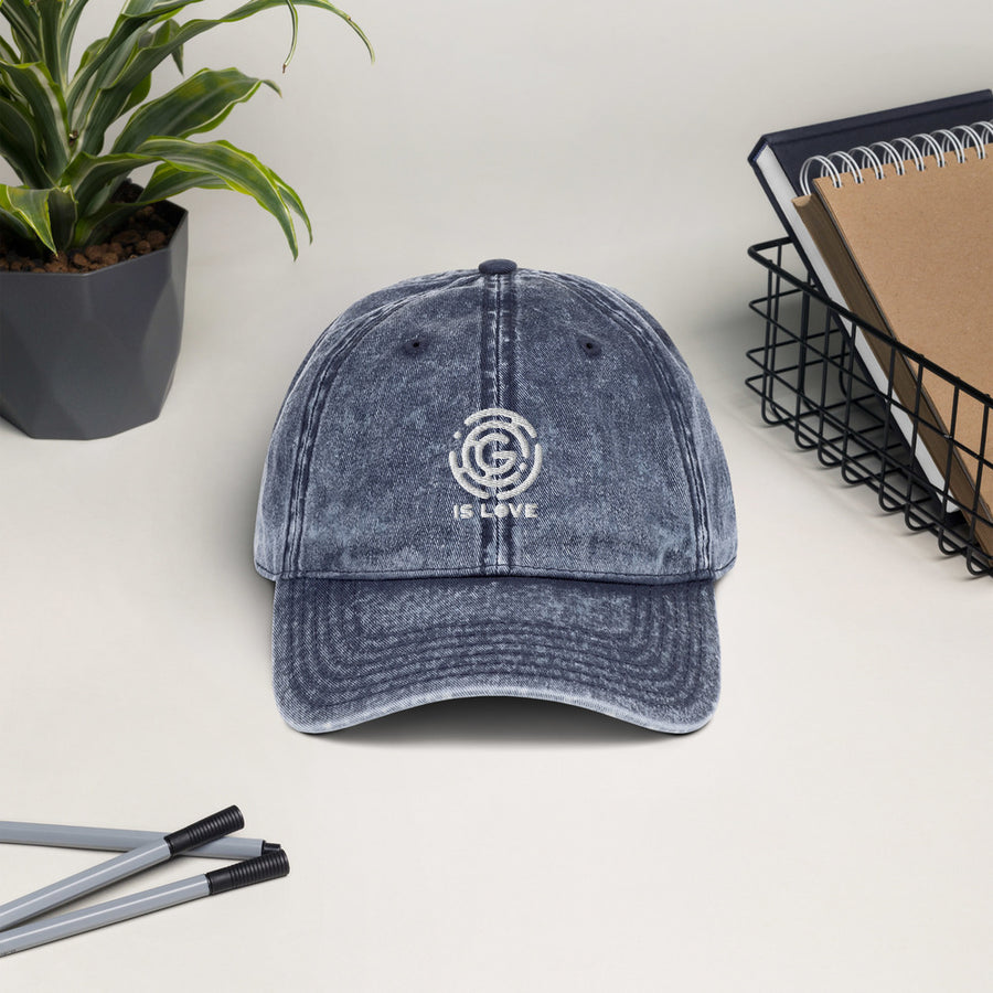 Love Vintage Cotton Twill Cap