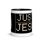 Just Jesus Mug with Color Inside