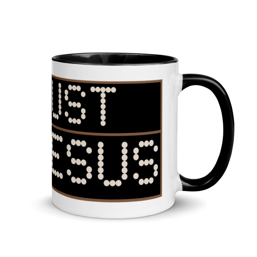 Just Jesus Mug with Color Inside
