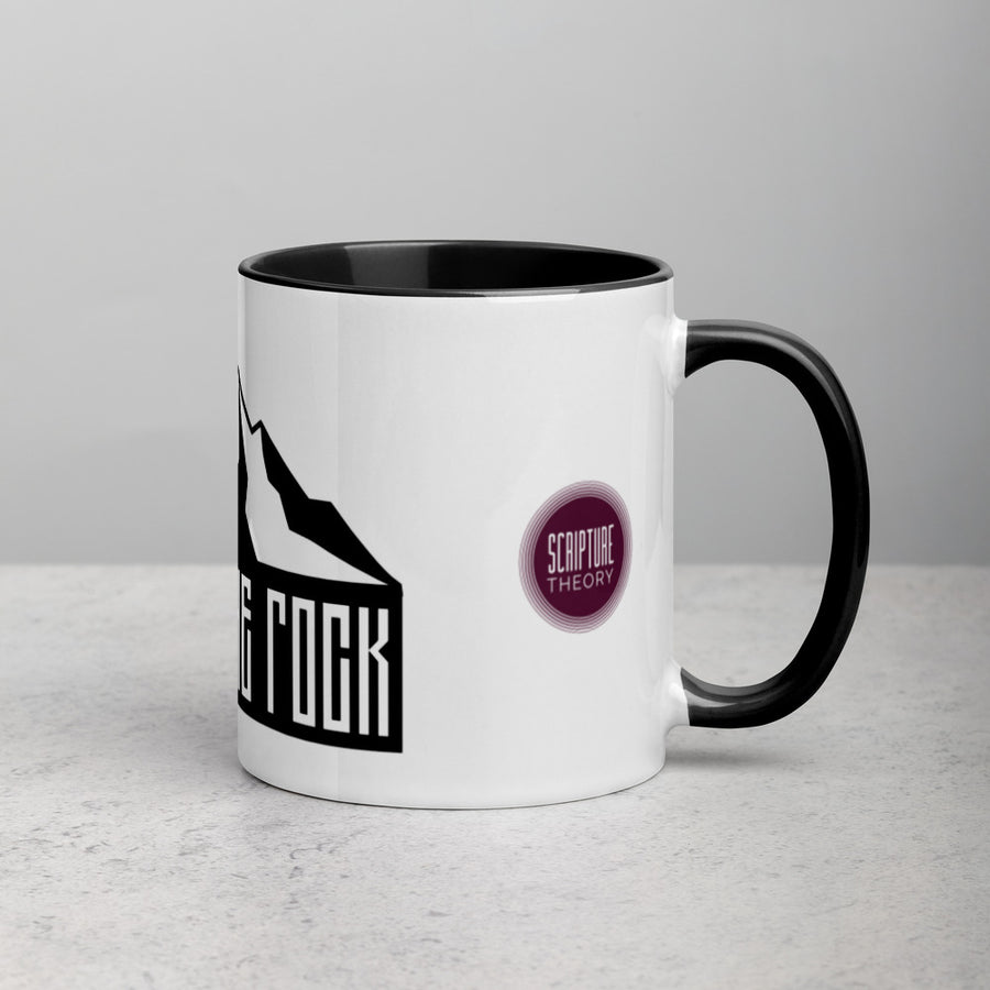 Christ The Rock Mug with Color Inside