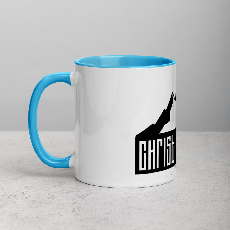 Christ The Rock Mug with Color Inside