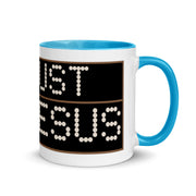Just Jesus Mug with Color Inside