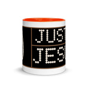 Just Jesus Mug with Color Inside