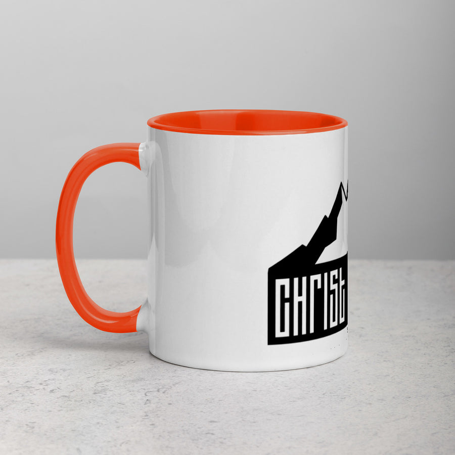 Christ The Rock Mug with Color Inside