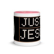 Just Jesus Mug with Color Inside