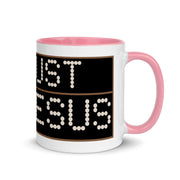 Just Jesus Mug with Color Inside
