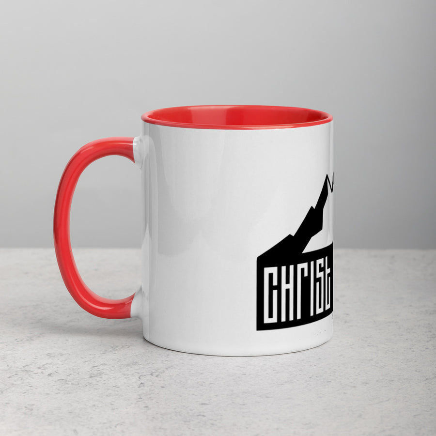 Christ The Rock Mug with Color Inside