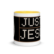 Just Jesus Mug with Color Inside