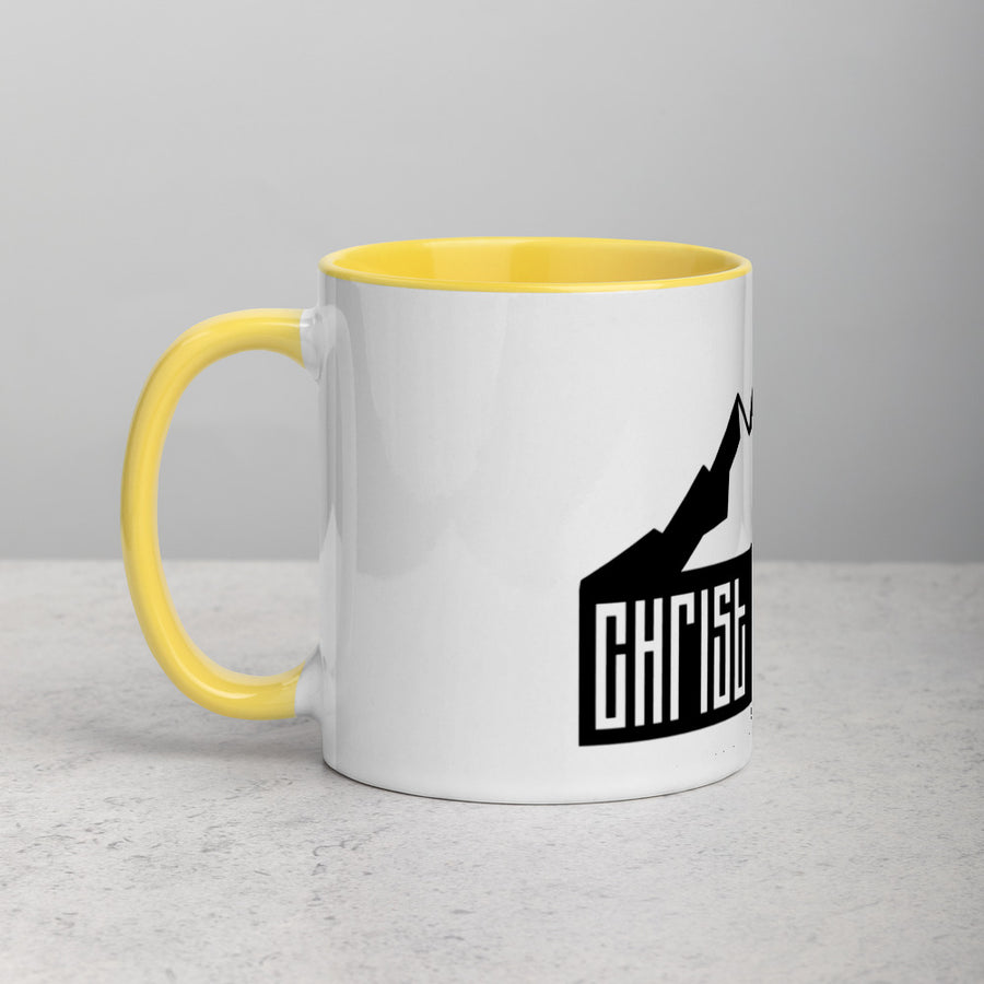 Christ The Rock Mug with Color Inside