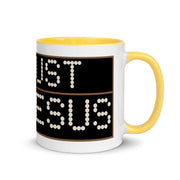Just Jesus Mug with Color Inside