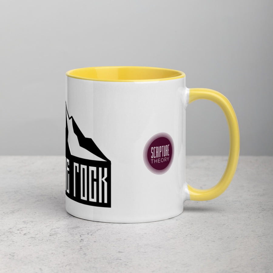 Christ The Rock Mug with Color Inside