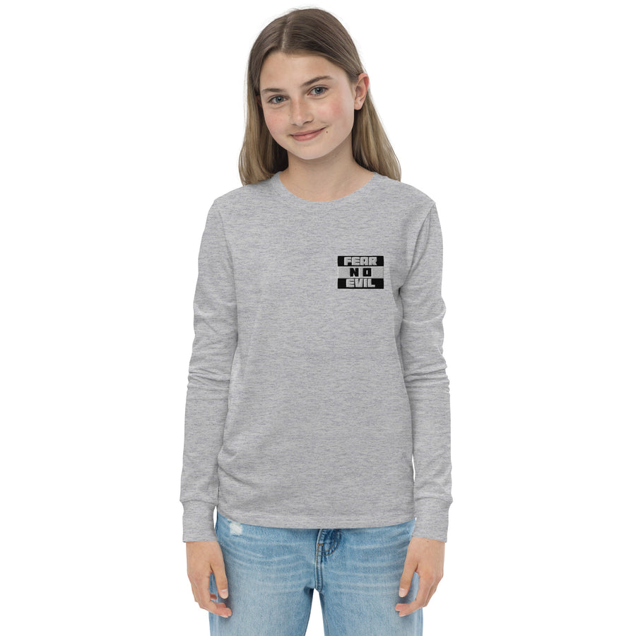 Youth long sleeve tee - Fear No Evil