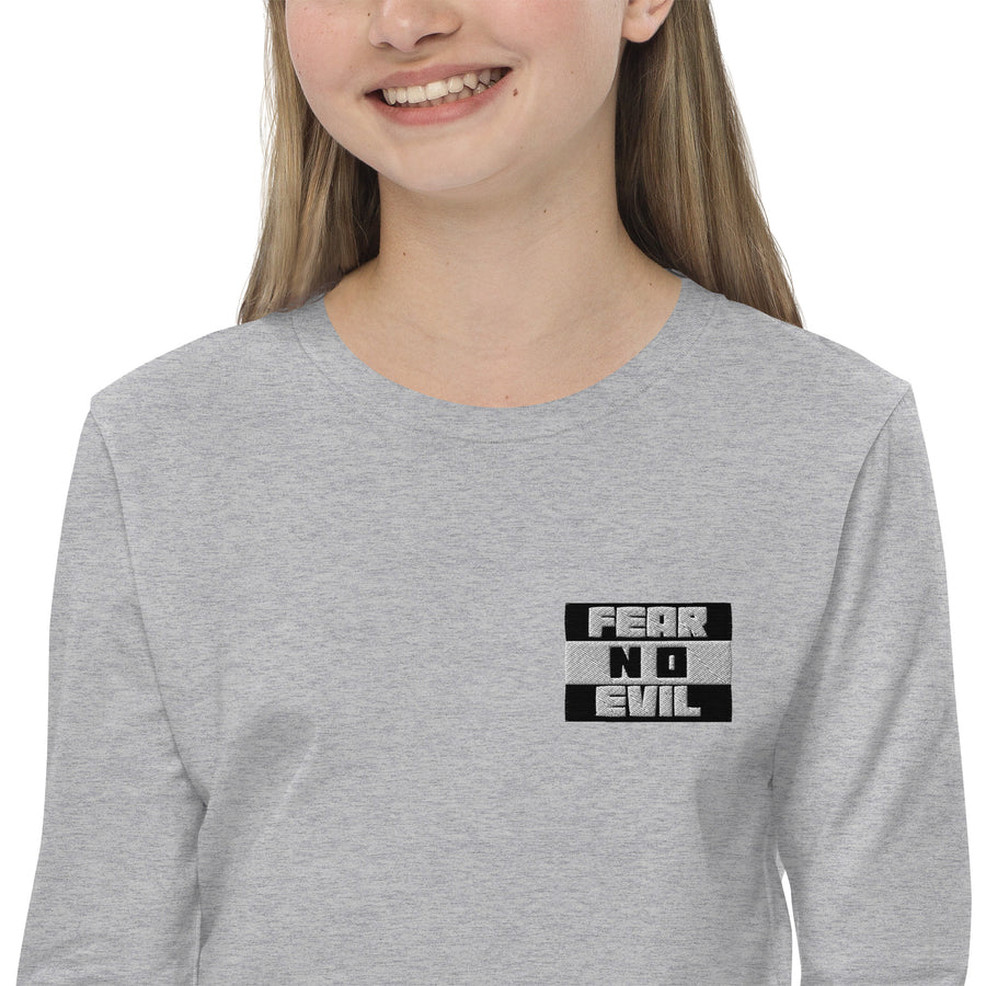 Youth long sleeve tee - Fear No Evil