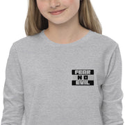 Youth long sleeve tee - Fear No Evil