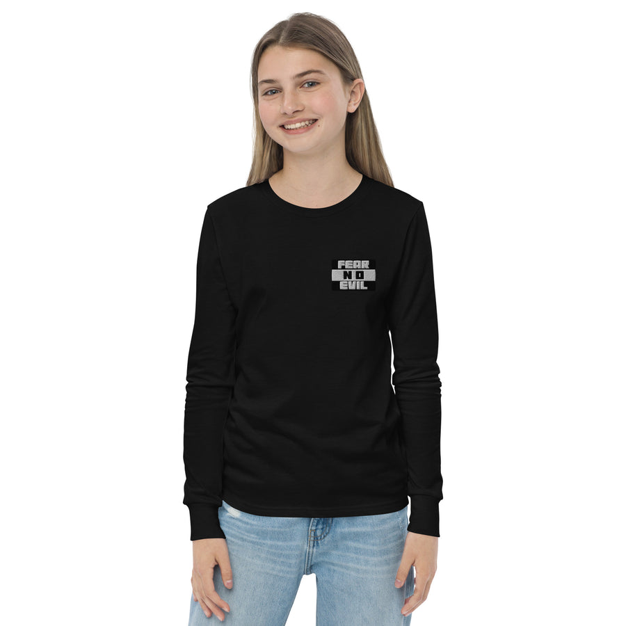 Youth long sleeve tee - Fear No Evil
