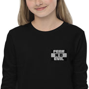 Youth long sleeve tee - Fear No Evil