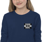 Youth long sleeve tee - Fear No Evil