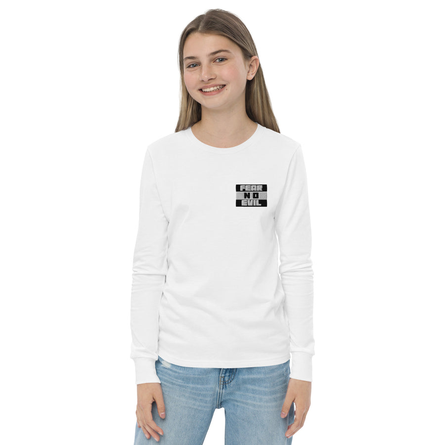 Youth long sleeve tee - Fear No Evil