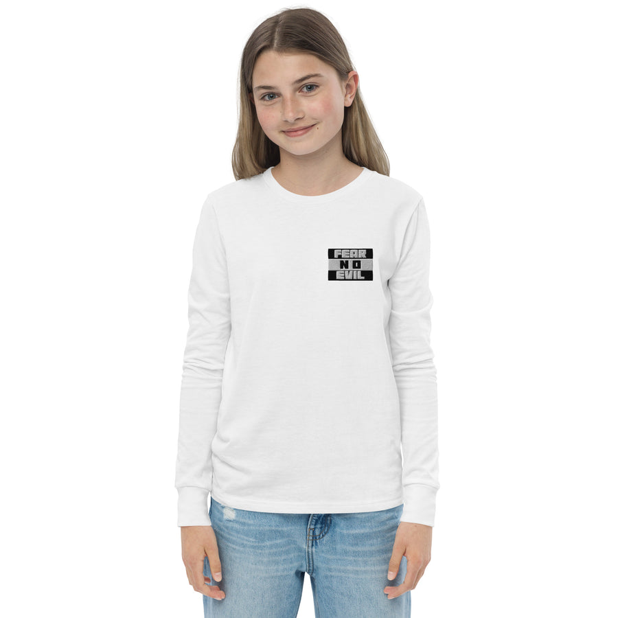 Youth long sleeve tee - Fear No Evil