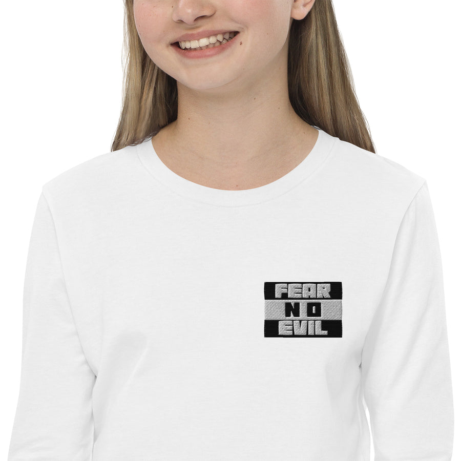 Youth long sleeve tee - Fear No Evil