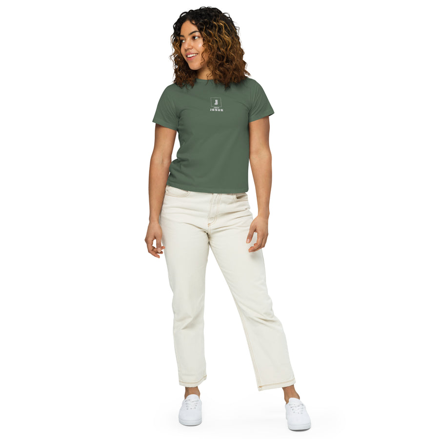 Just Jesus - Women’s high-waisted t-shirt