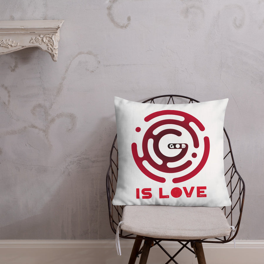 Premium Pillow - God is Love