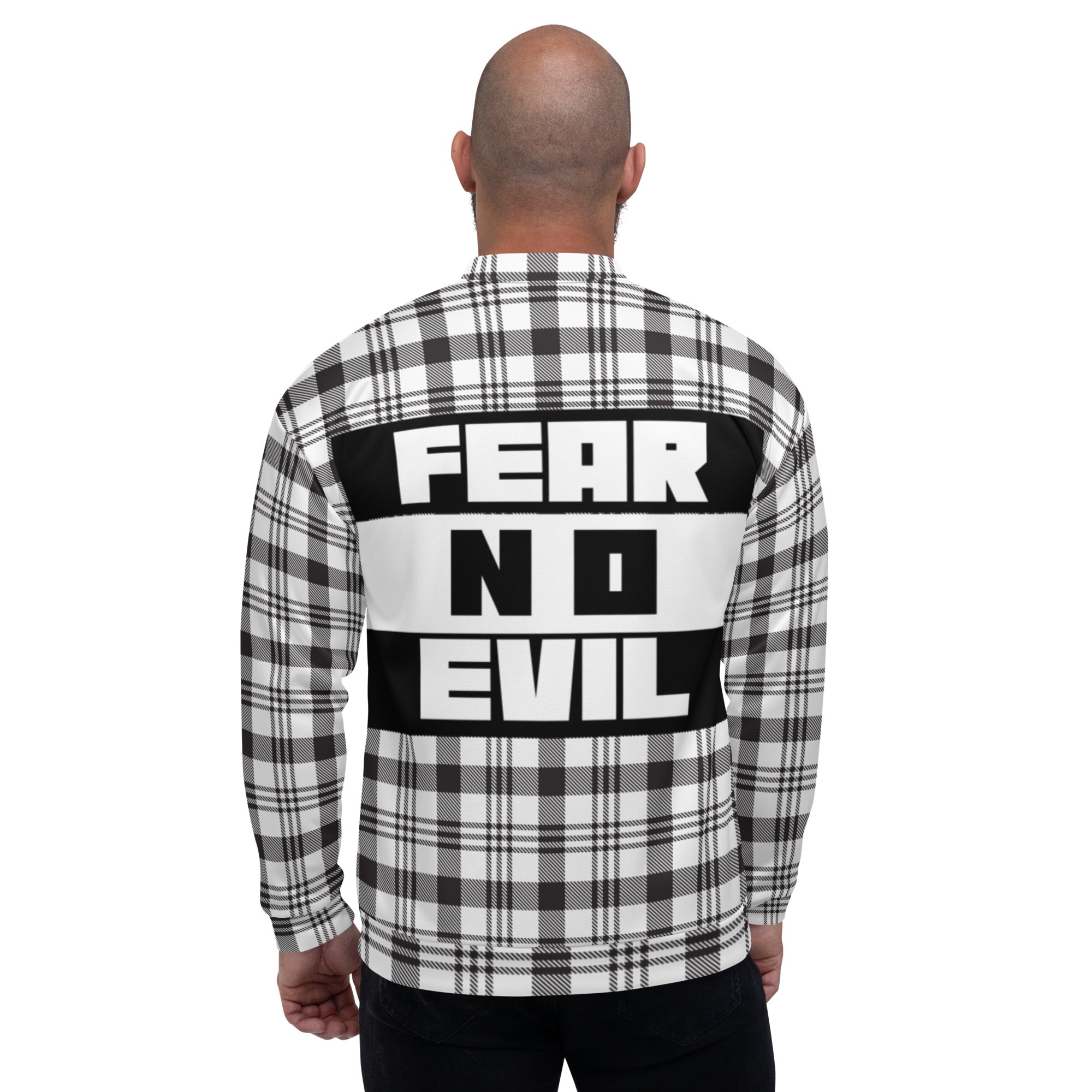 Fear No Evil  Bomber Jacket (Pattern)