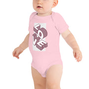 Love - Baby short sleeve one piece