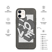 Love - Apple phone case (Biodegradable)