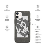 Love - Apple phone case (Biodegradable)