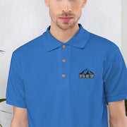 Christ the Rock - Embroidered Polo Shirt