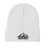 Christ The Rock Embroidered Beanie