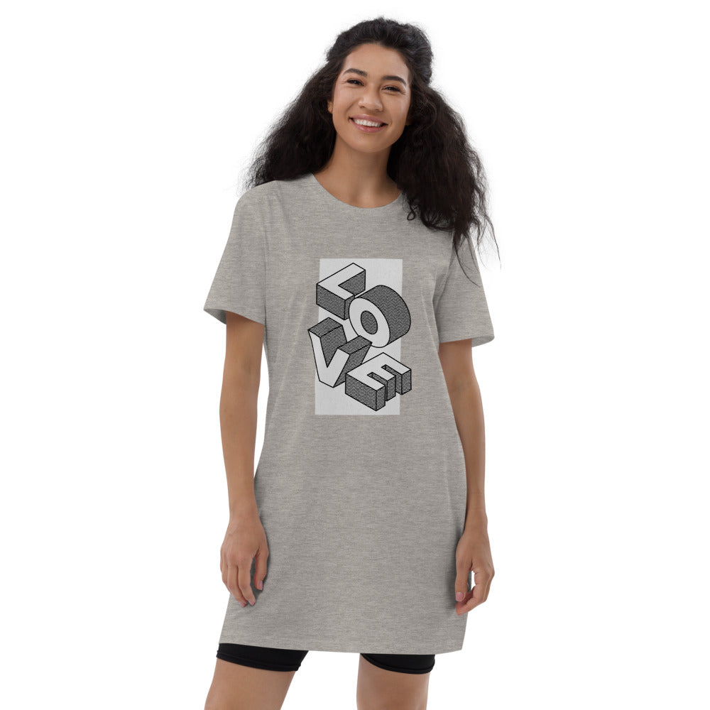 Love Organic cotton t-shirt dress