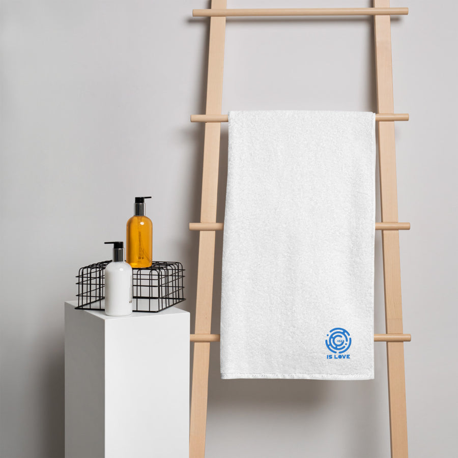 God is Love Turkish cotton towel