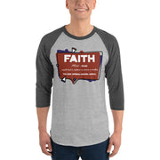 Faith - 3/4 sleeve raglan shirt