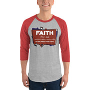 Faith - 3/4 sleeve raglan shirt