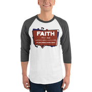 Faith - 3/4 sleeve raglan shirt