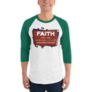 Faith - 3/4 sleeve raglan shirt