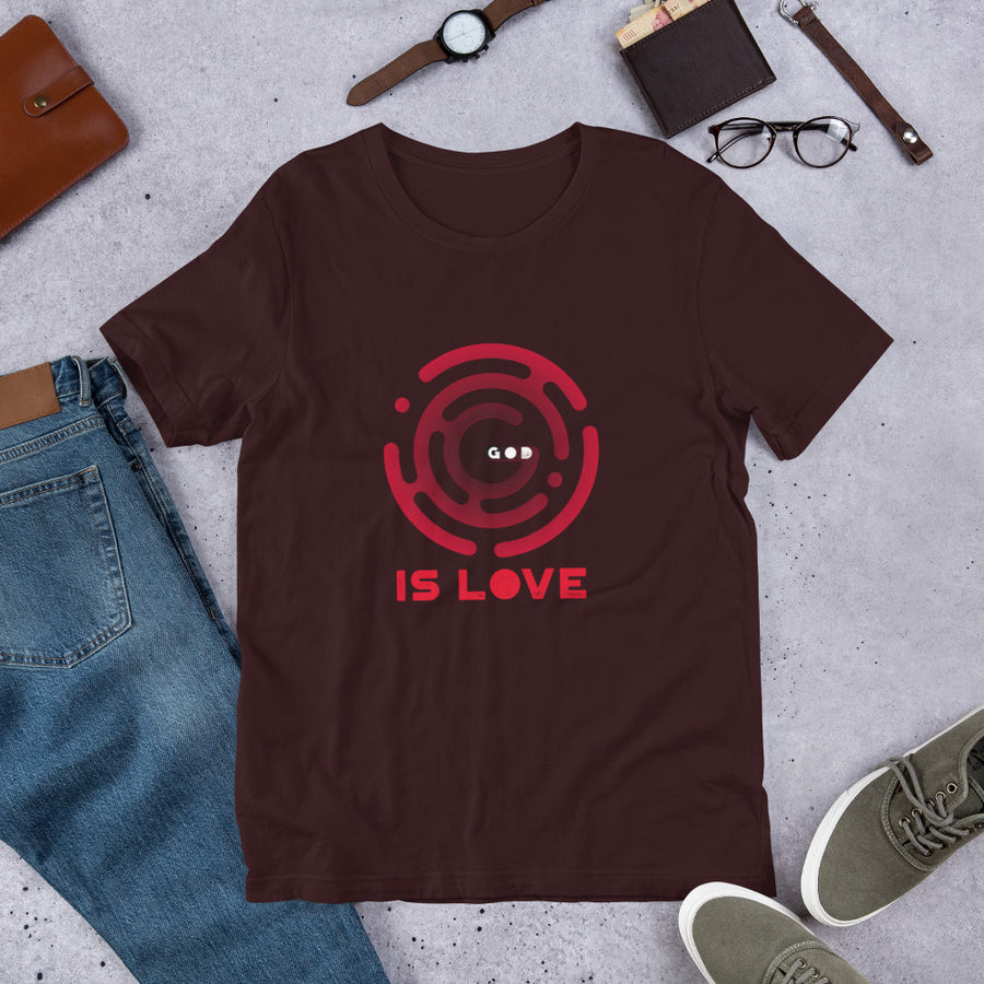 God is Love - Short-Sleeve Unisex T-Shirt