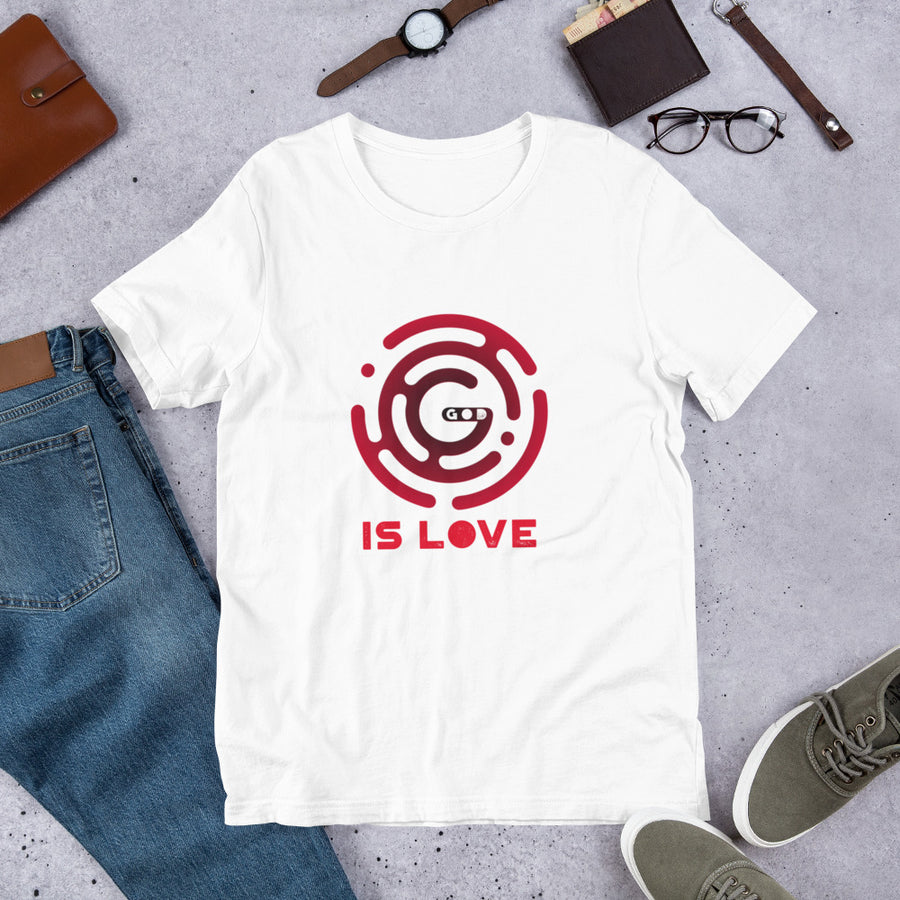 God is Love - Short-Sleeve Unisex T-Shirt