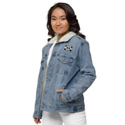 Fear No Evil - Denim Sherpa Jacket