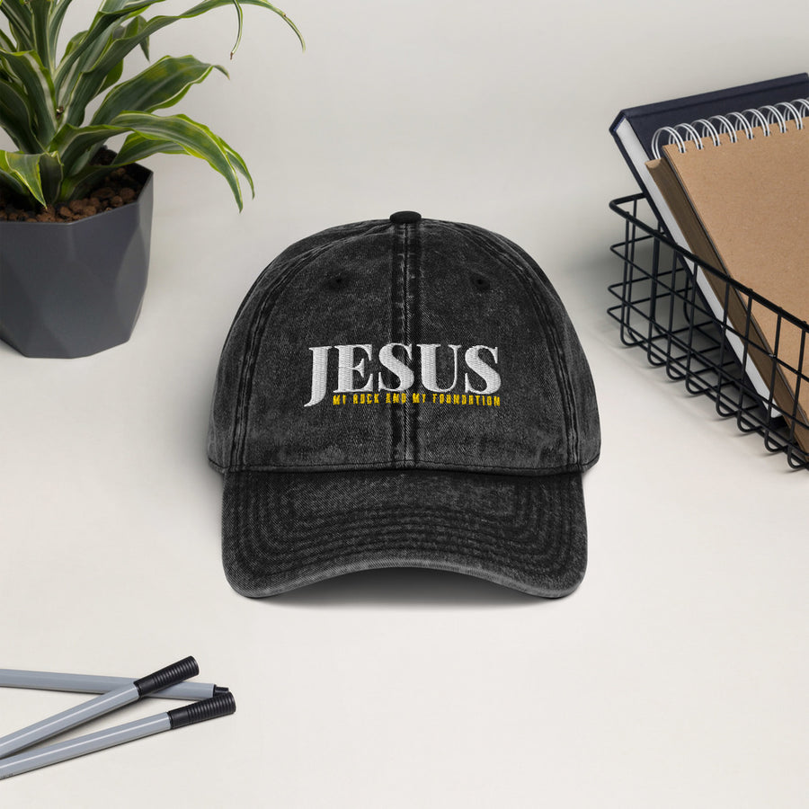 Jesus Vintage Cotton Twill Cap