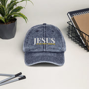 Jesus Vintage Cotton Twill Cap